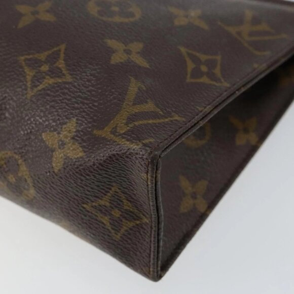 LOUIS VUITTON Monogram Posh Toilette 19 Pouch LV Auth - Picture 8 of 16